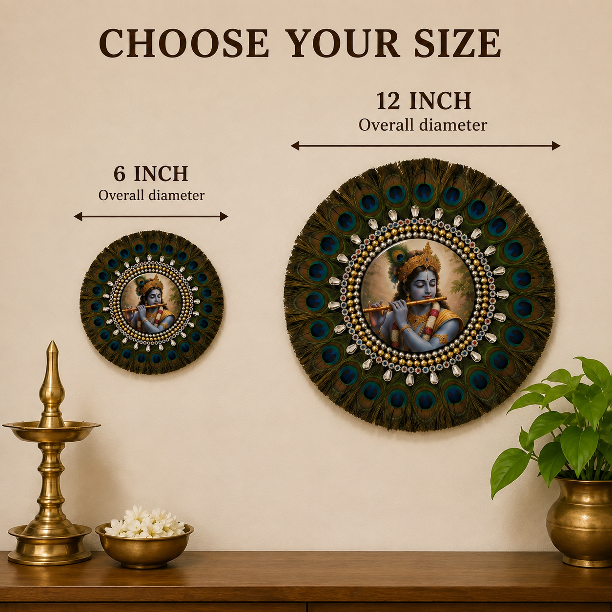 Personalized Peacock Wall Art